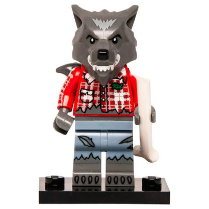 LEGO Minifigur Serie 14 Wolf Guy - col211 Spiele Pirat