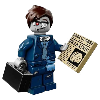 LEGO Minifigur Serie 14 Zombie Businessman - col223 Spiele Pirat