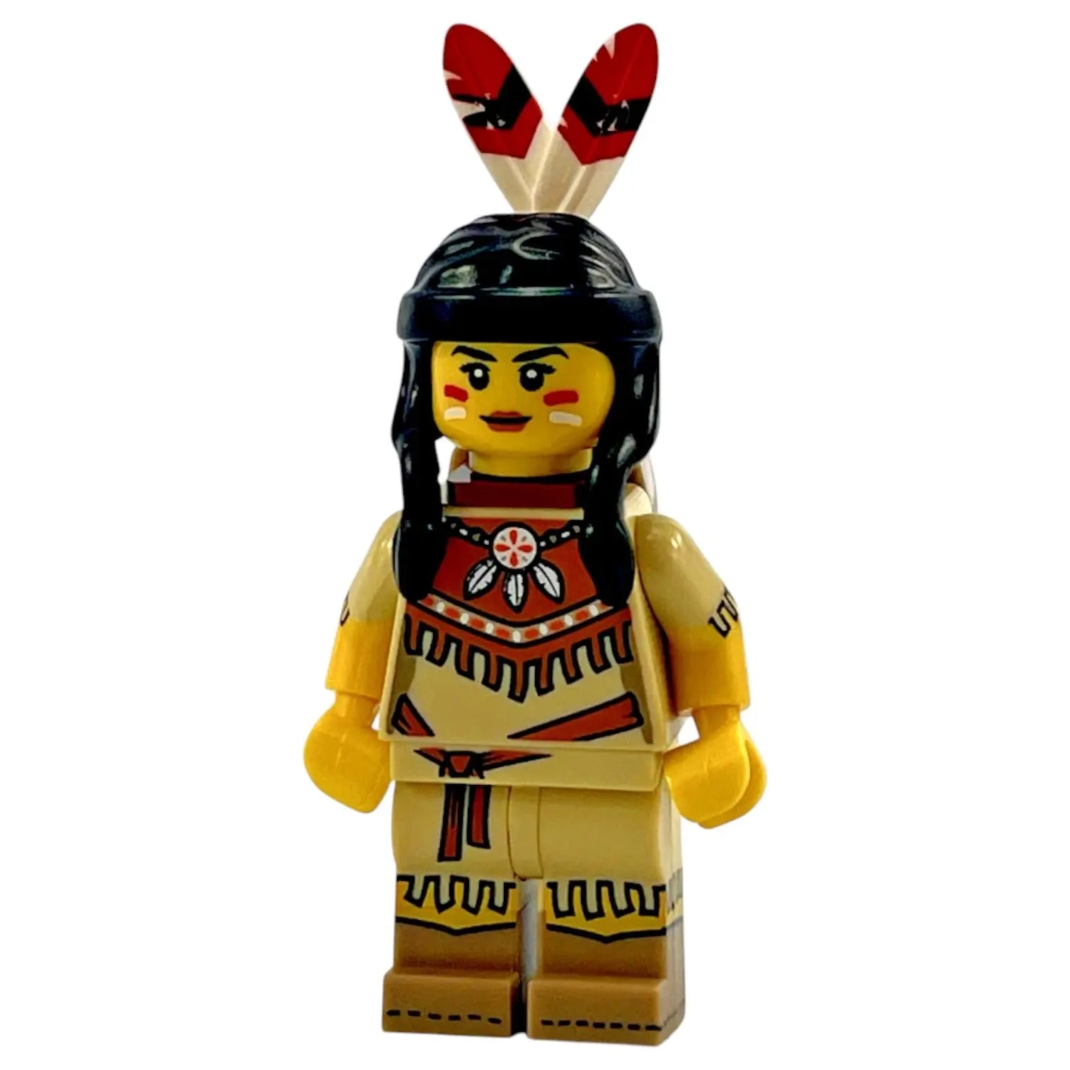 LEGO Minifigur Serie 15 Indianerin - col232 Spiele Pirat