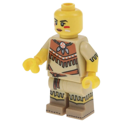 LEGO Minifigur Serie 15 Indianerin - col232 Spiele Pirat