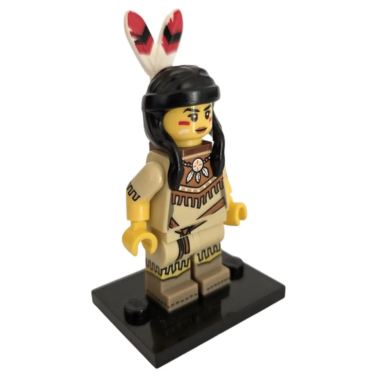 LEGO Minifigur Serie 15 Indianerin mit Kind- col232 Spiele Pirat