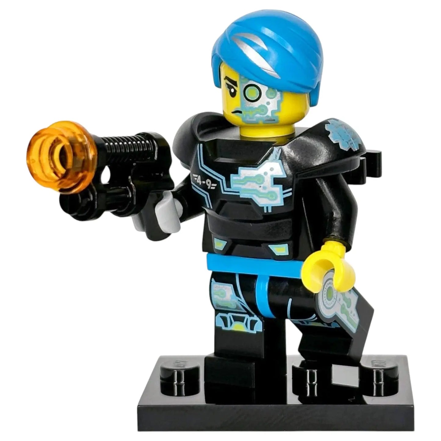 LEGO Minifigur Serie 16 Cyborg - col246 Spiele Pirat