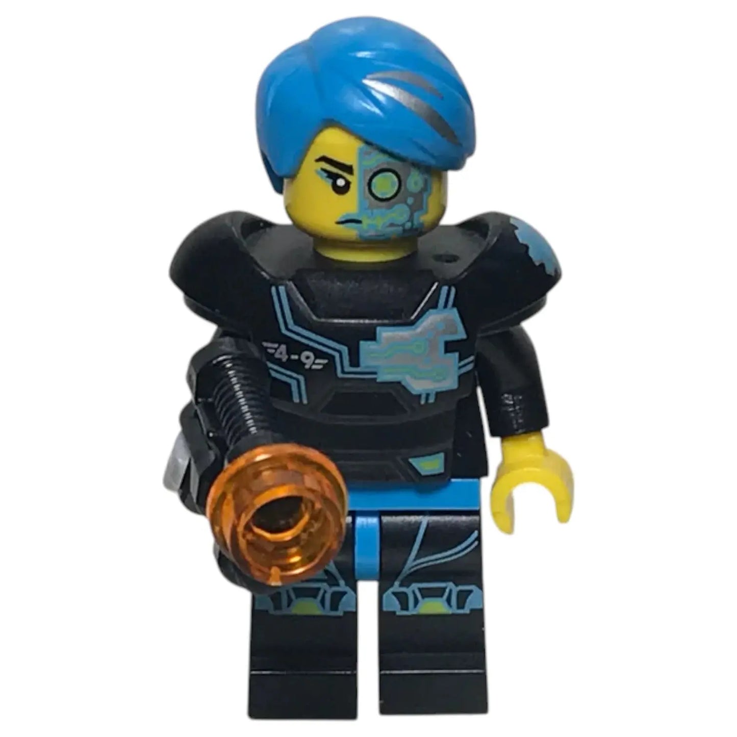 LEGO Minifigur Serie 16 Cyborg - col246 Spiele Pirat