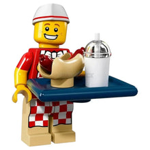 LEGO Minifigur Serie 17 Hot-Dog Verkäufer - col291 Spiele Pirat