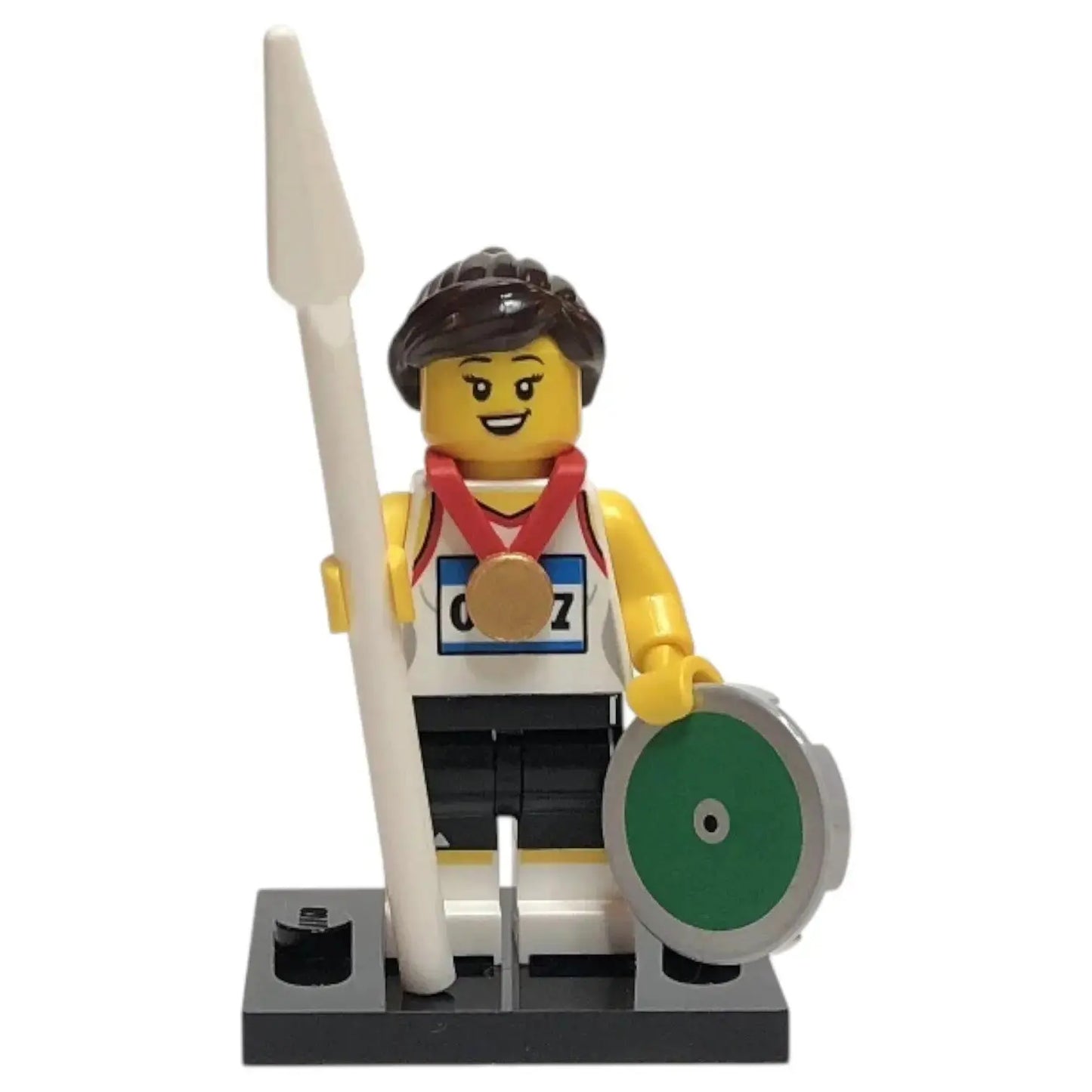 LEGO Minifigur Serie 20 Athletin - col368 Spiele Pirat