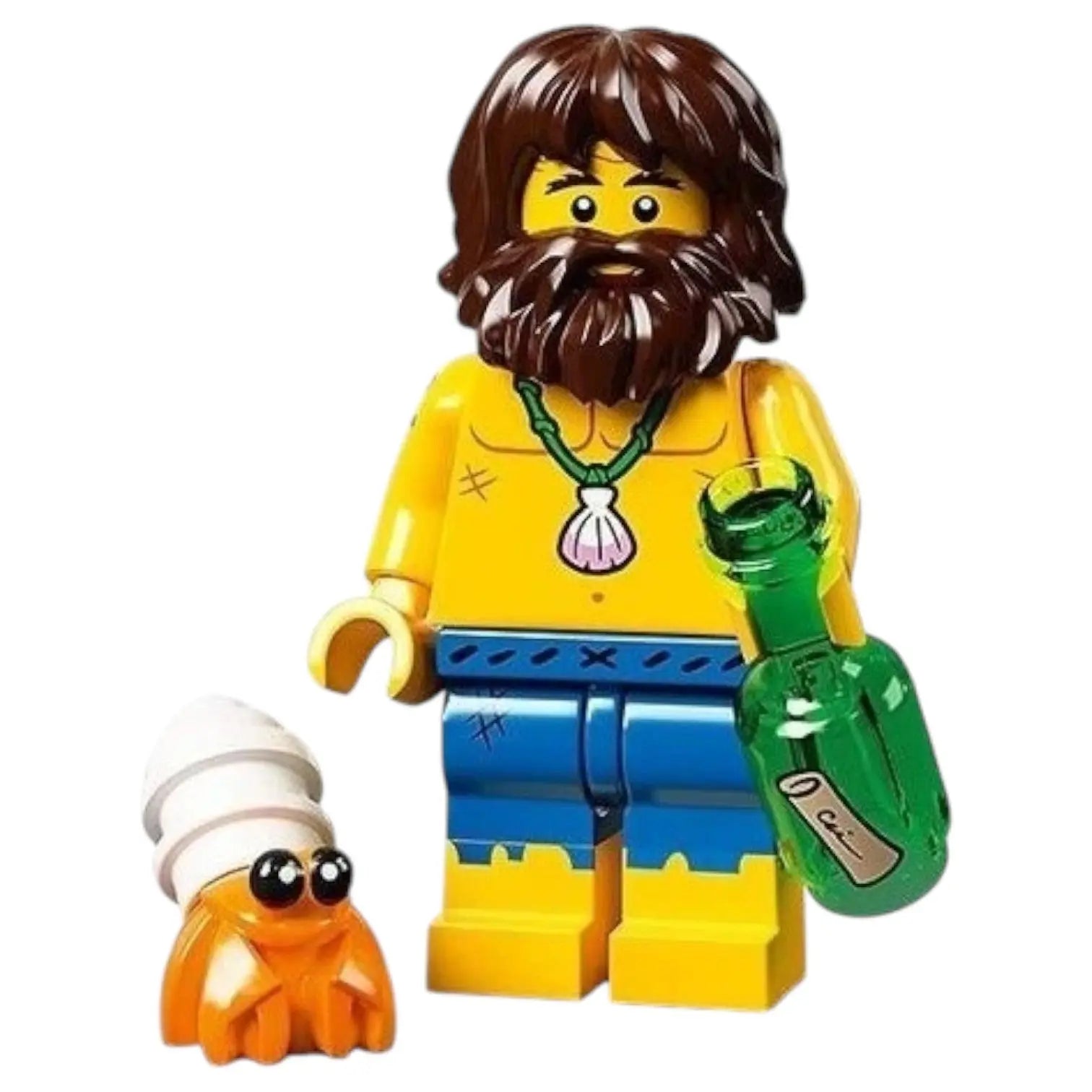 LEGO Minifigur Serie 21 Überlebender eines Schiffbruchs - col376 Spiele Pirat