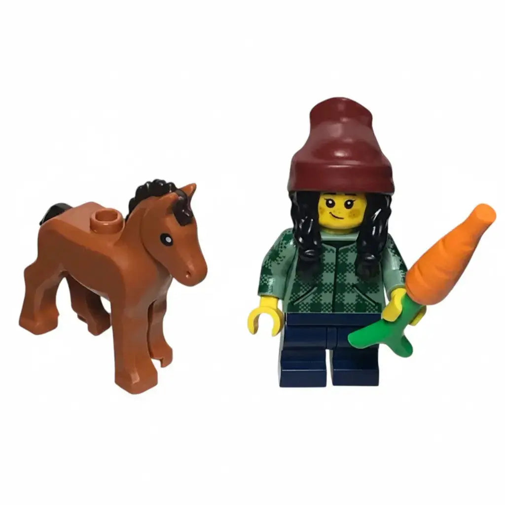 LEGO Minifigur Serie 22 Pferd und Reiter - col390 Spiele PIrat