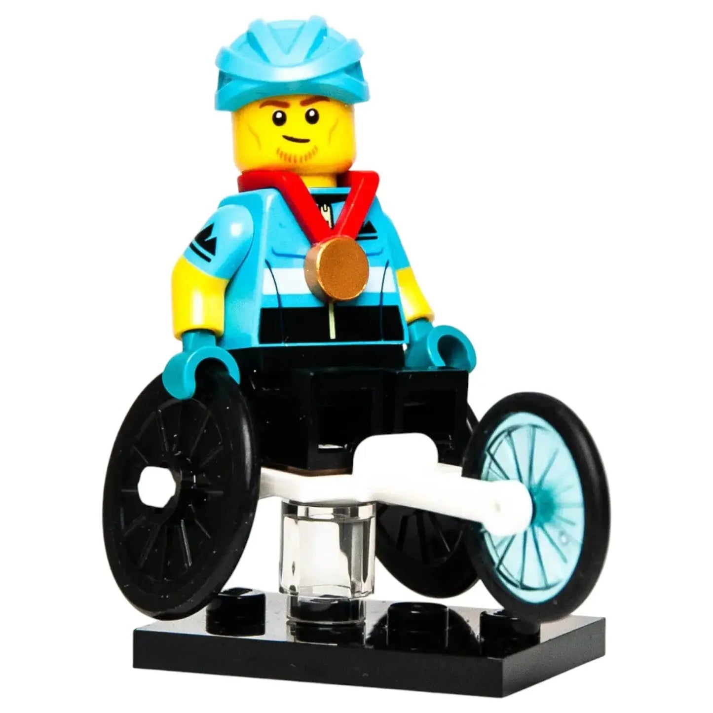 LEGO Minifigur Serie 22 Rollstuhlrennfahrer - col397 Spiele PIrat