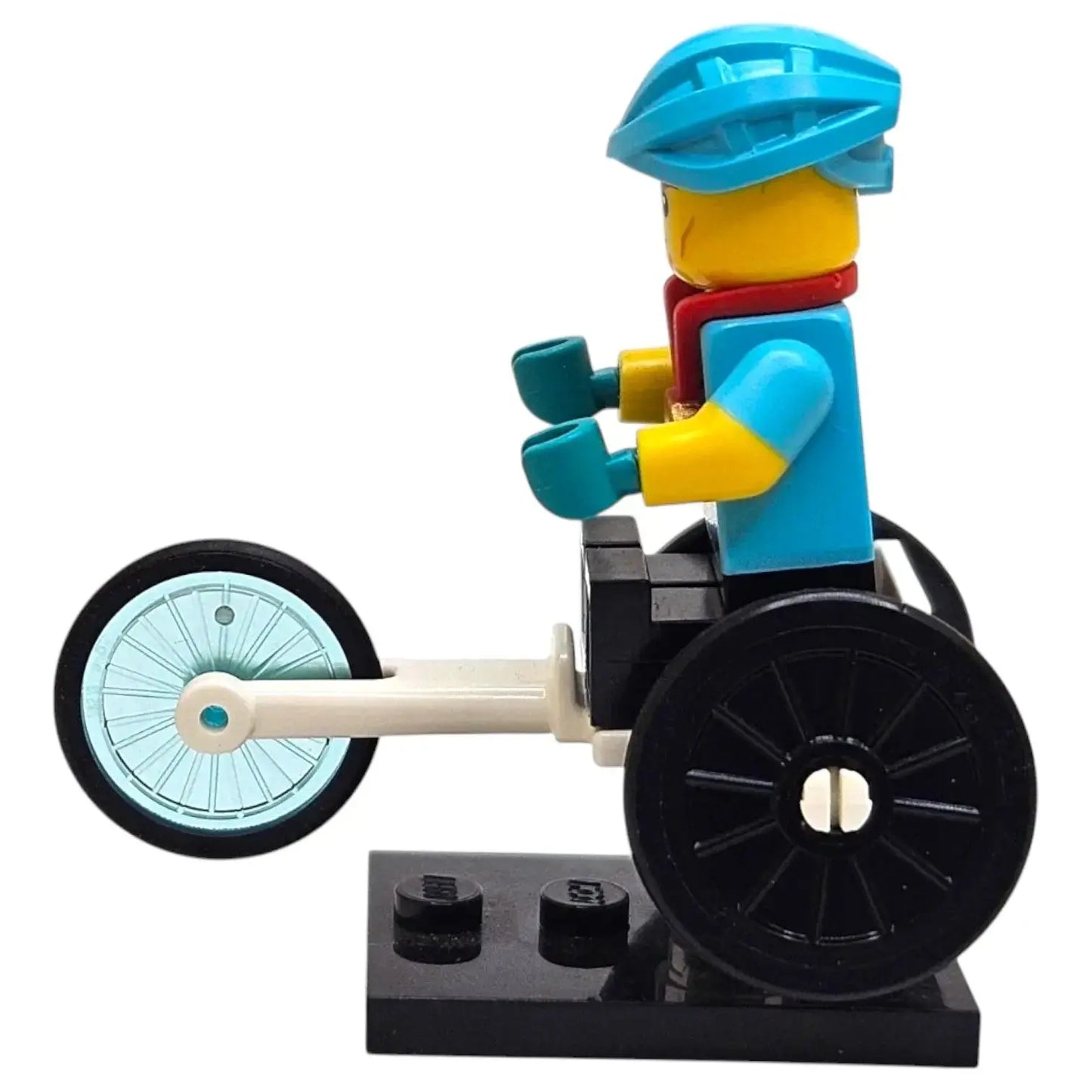 LEGO Minifigur Serie 22 Rollstuhlrennfahrer - col397 Spiele PIrat