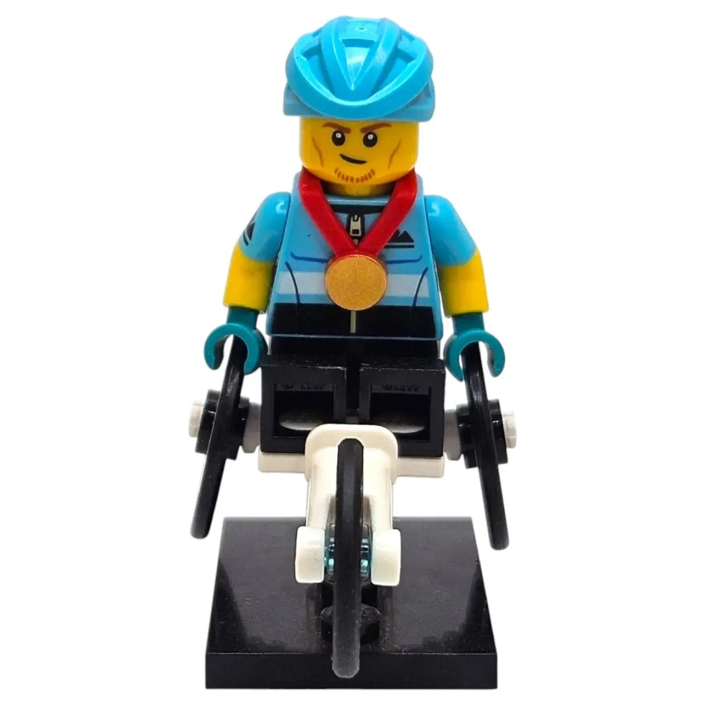 LEGO Minifigur Serie 22 Rollstuhlrennfahrer - col397 Spiele PIrat