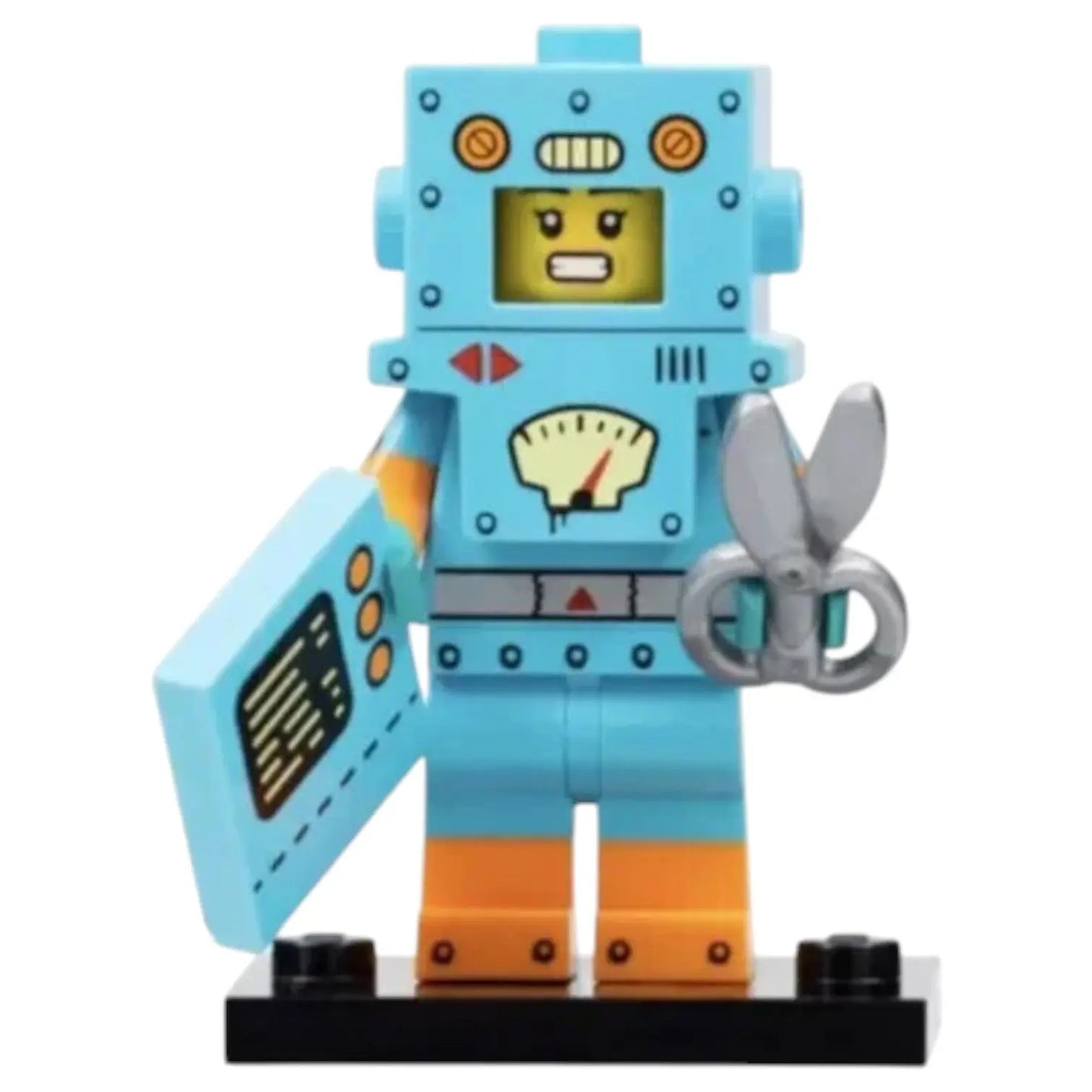 LEGO Minifigur Serie 23 Cardboard Robot - col403 Spiele Pirat