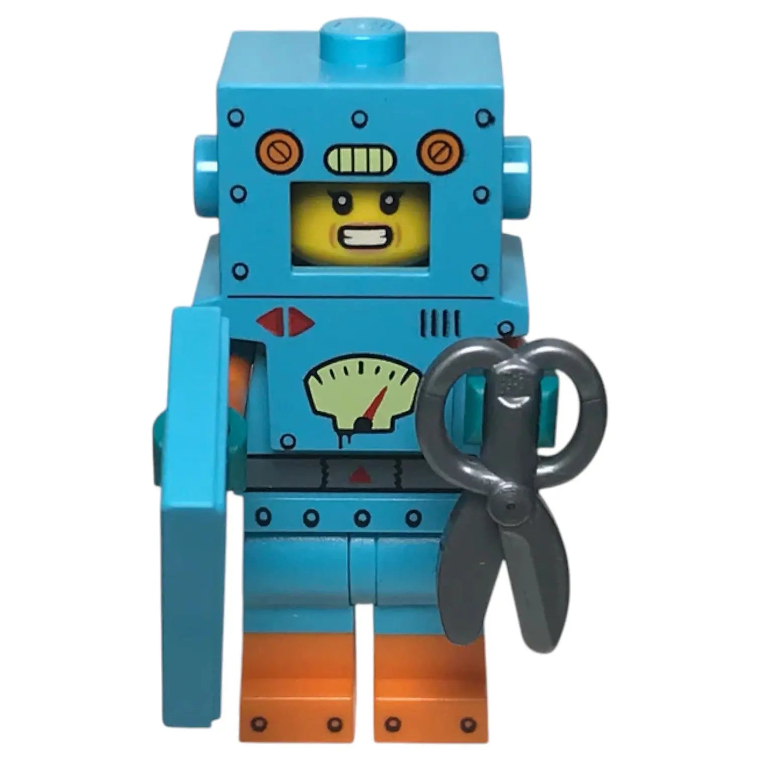LEGO Minifigur Serie 23 Cardboard Robot - col403 Spiele Pirat
