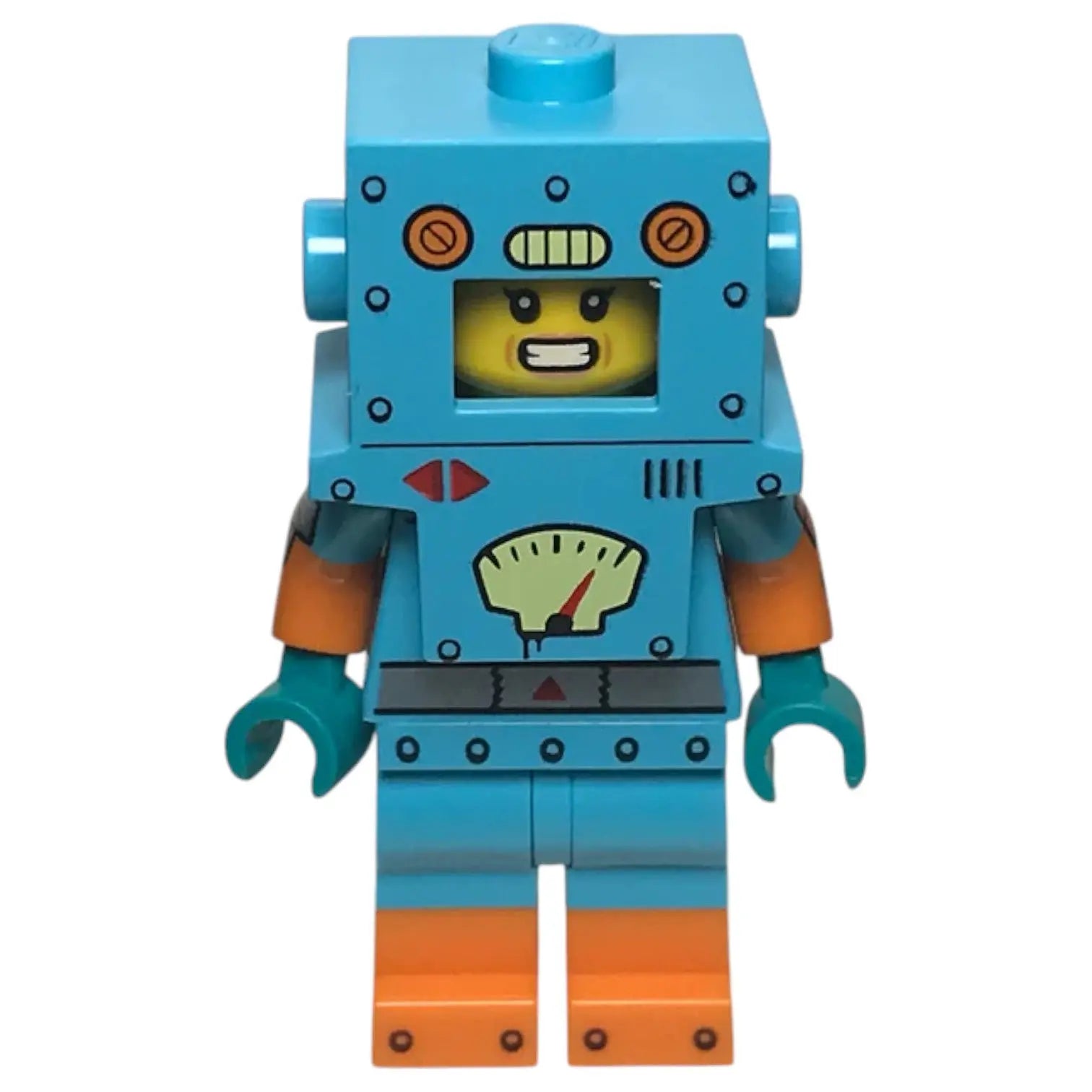 LEGO Minifigur Serie 23 Cardboard Robot - col403 Spiele Pirat