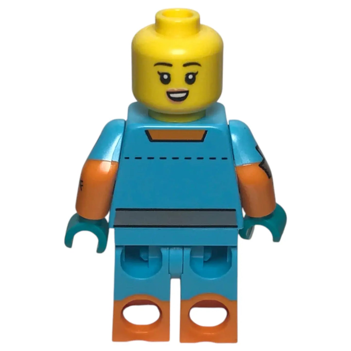 LEGO Minifigur Serie 23 Cardboard Robot - col403 Spiele Pirat