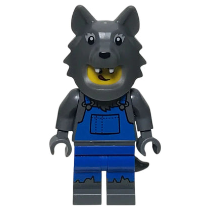 LEGO Minifigur Serie 23 Wolf Costume - col405 Spiele Pirat