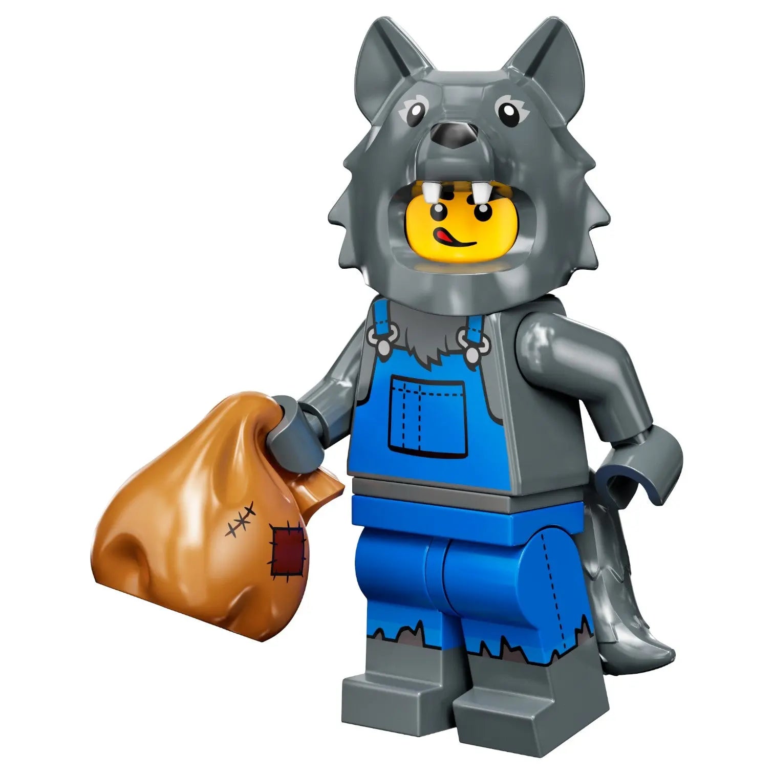 LEGO Minifigur Serie 23 Wolf Costume - col405 Spiele Pirat