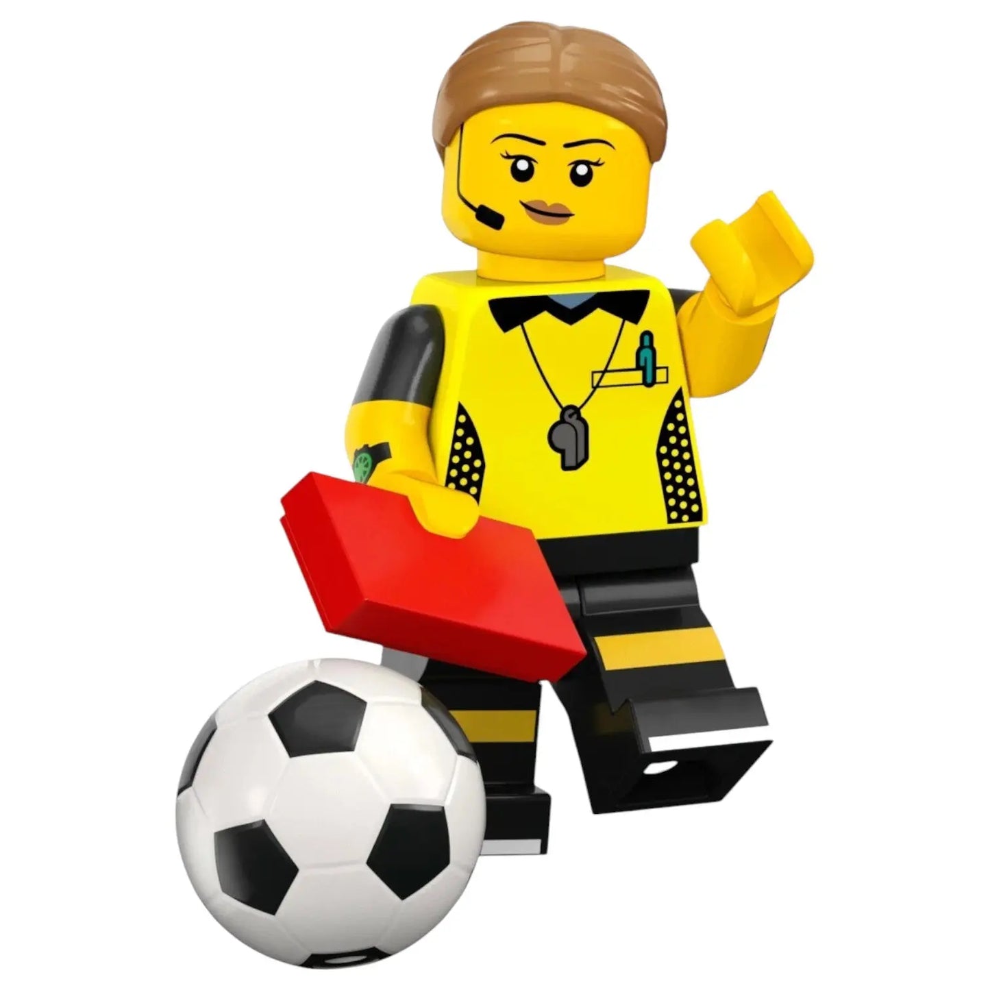 LEGO Minifigur Serie 24 Fussball Schiedsrichter - col411 Spiele Pirat