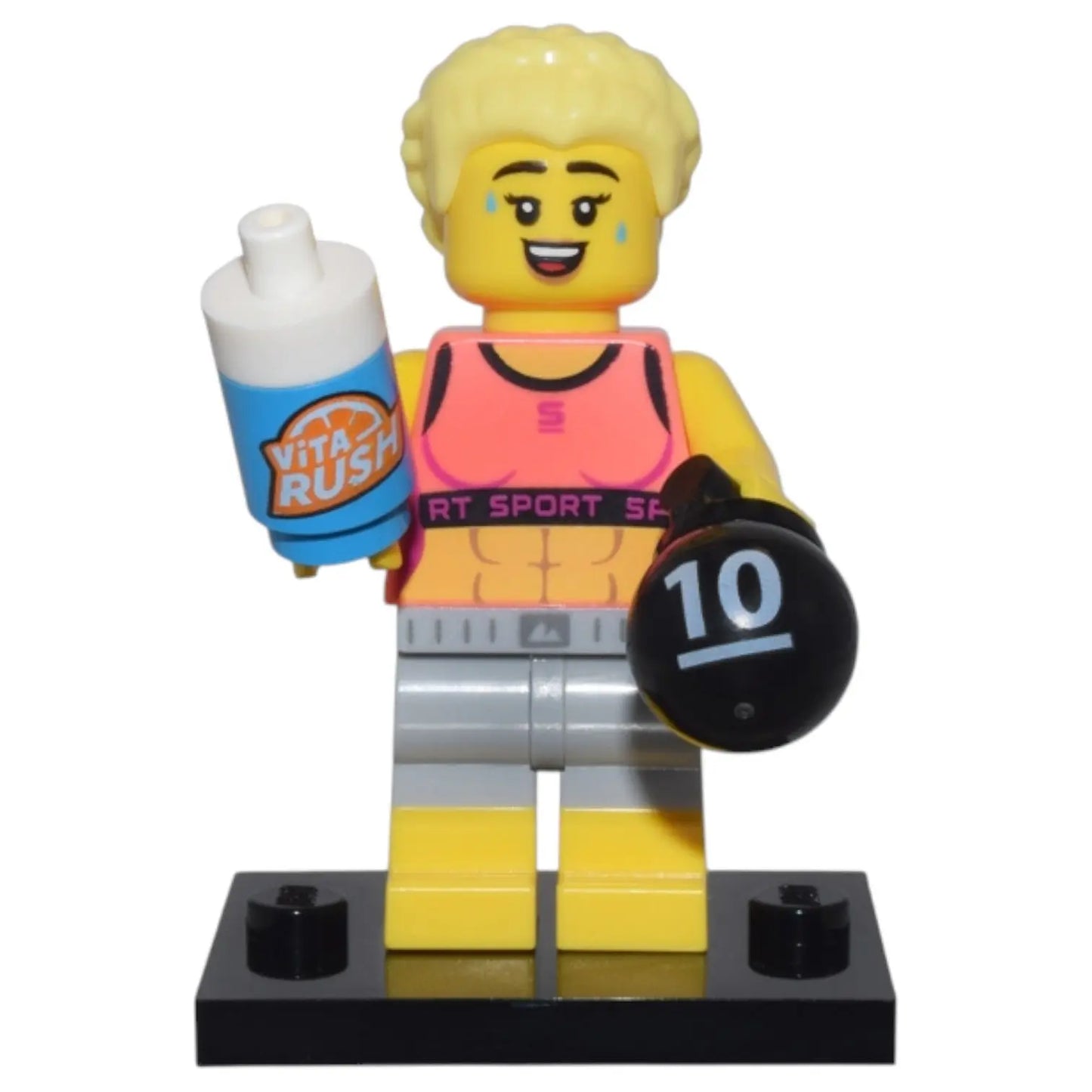 LEGO Minifigur Serie 25 Fitness Instruktor - col430 Spiele Pirat