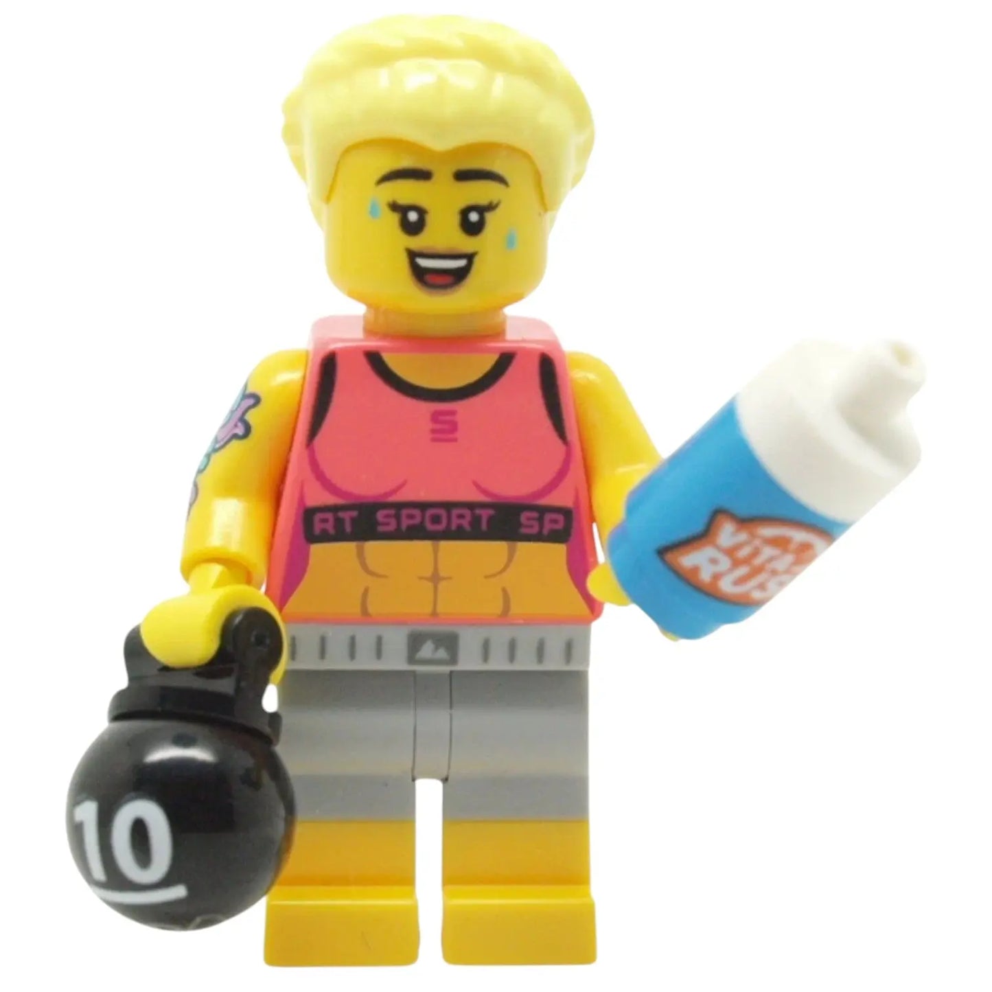 LEGO Minifigur Serie 25 Fitness Instruktor - col430 Spiele Pirat
