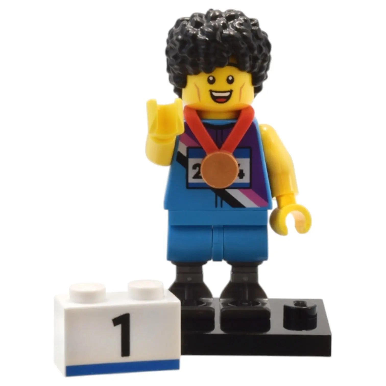 LEGO Minifigur Serie 25 Paralympic Sprinter - col427 Spiele Pirat