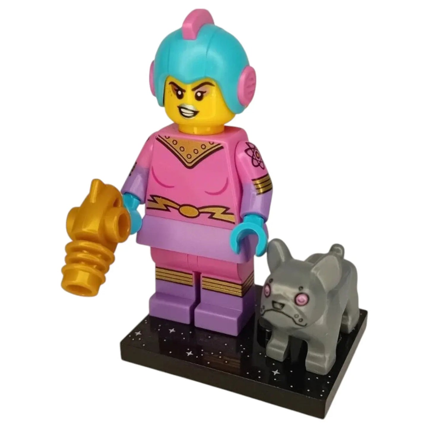 LEGO Minifigur Serie 26 Retro Space Heroine - col439 Spiele Pirat
