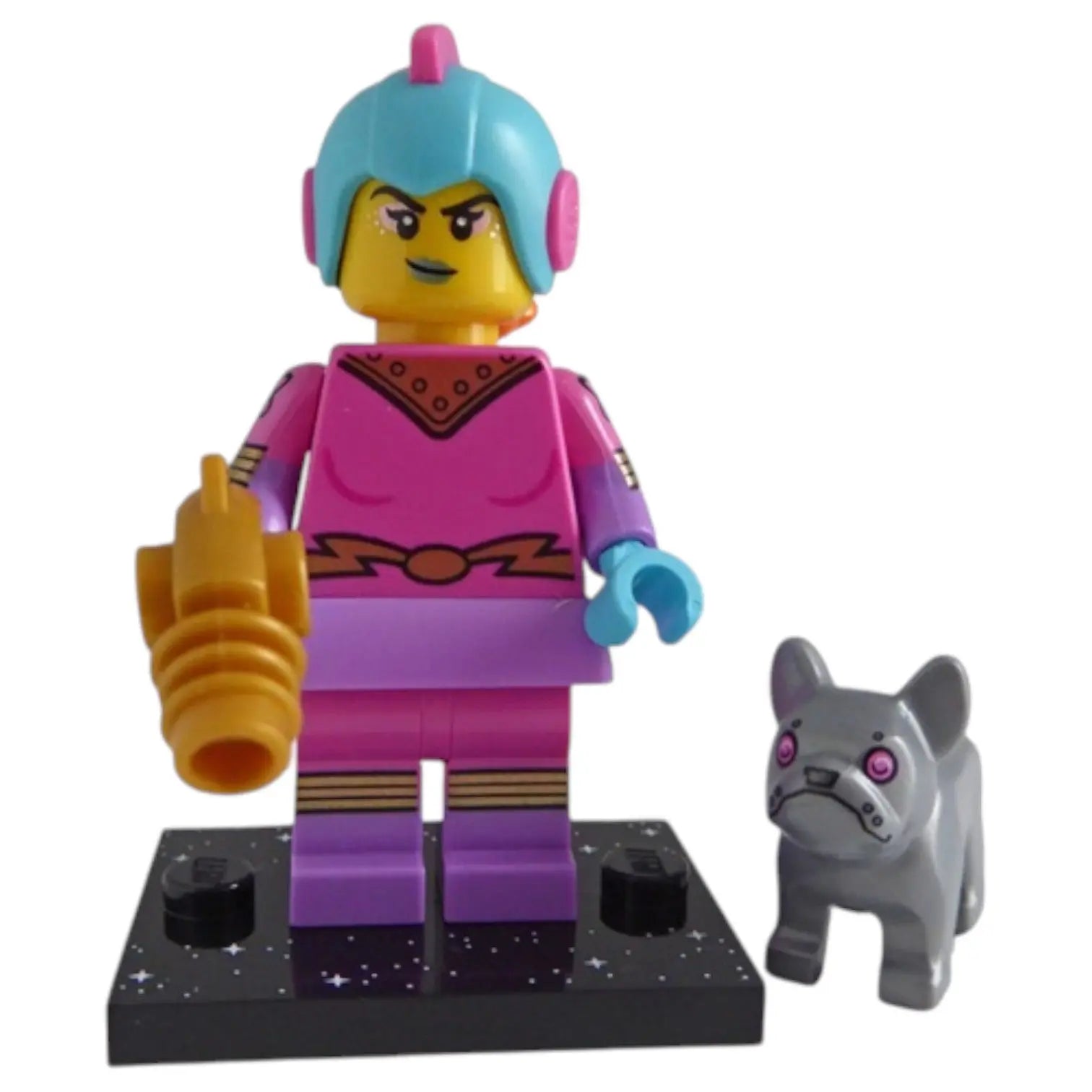 LEGO Minifigur Serie 26 Retro Space Heroine - col439 Spiele Pirat