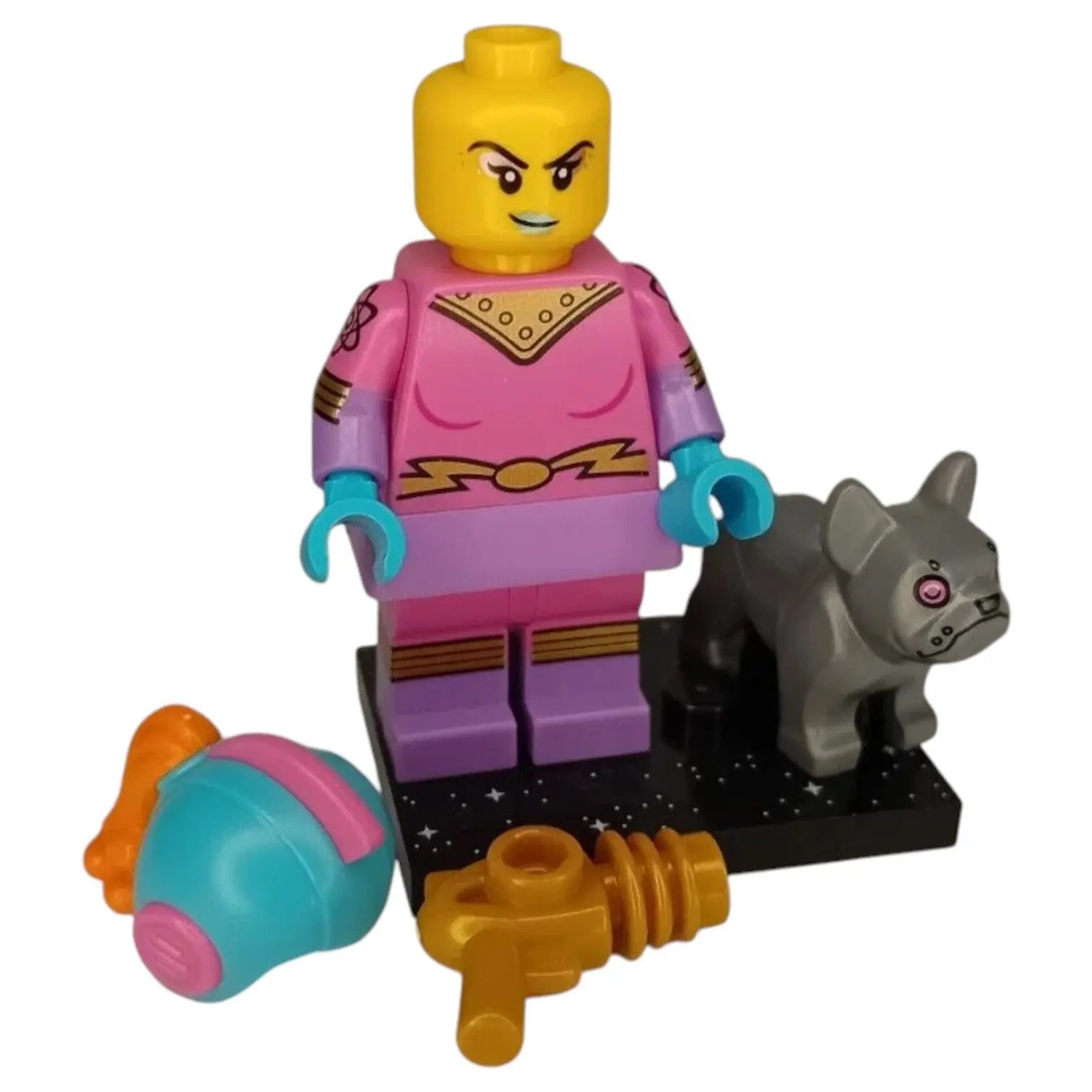 LEGO Minifigur Serie 26 Retro Space Heroine - col439 Spiele Pirat