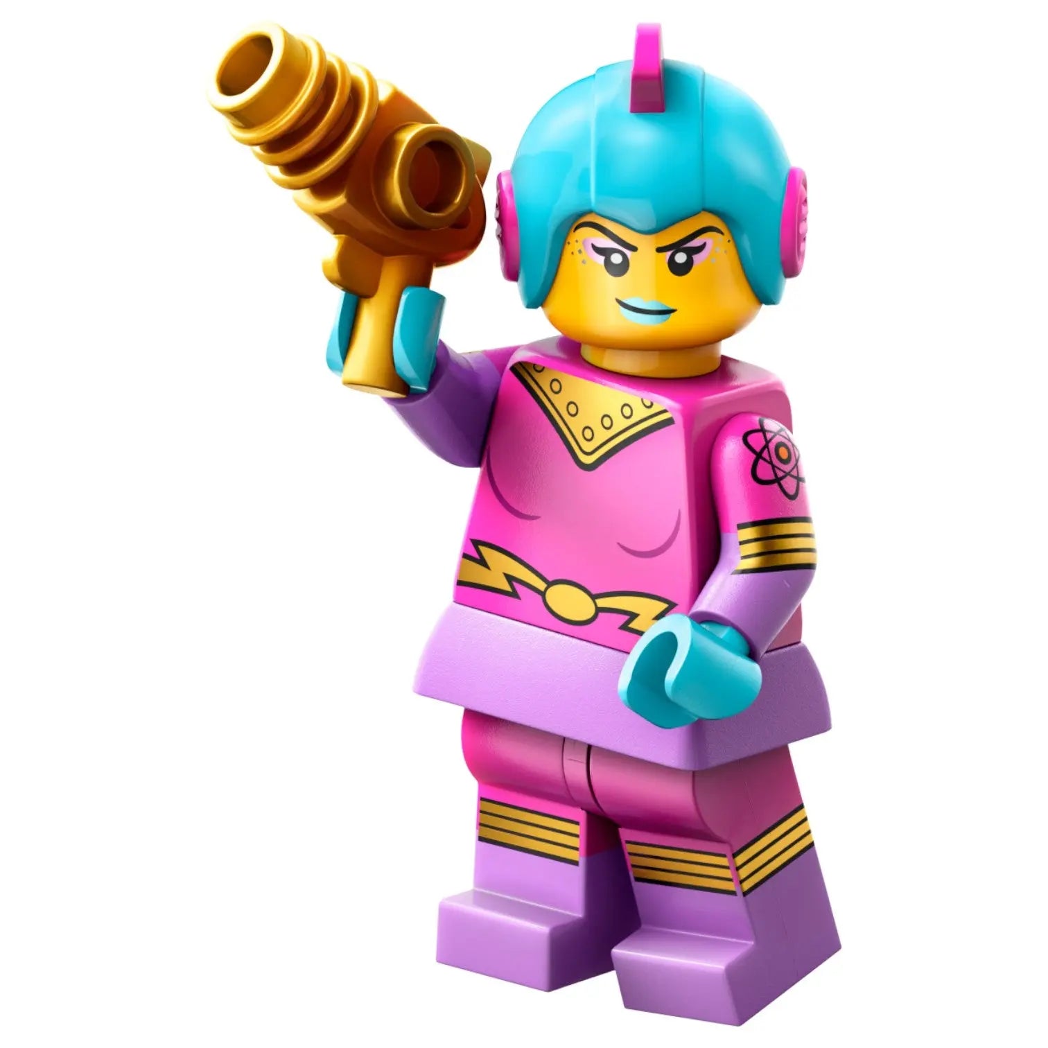 LEGO Minifigur Serie 26 Retro Space Heroine - col439 Spiele Pirat