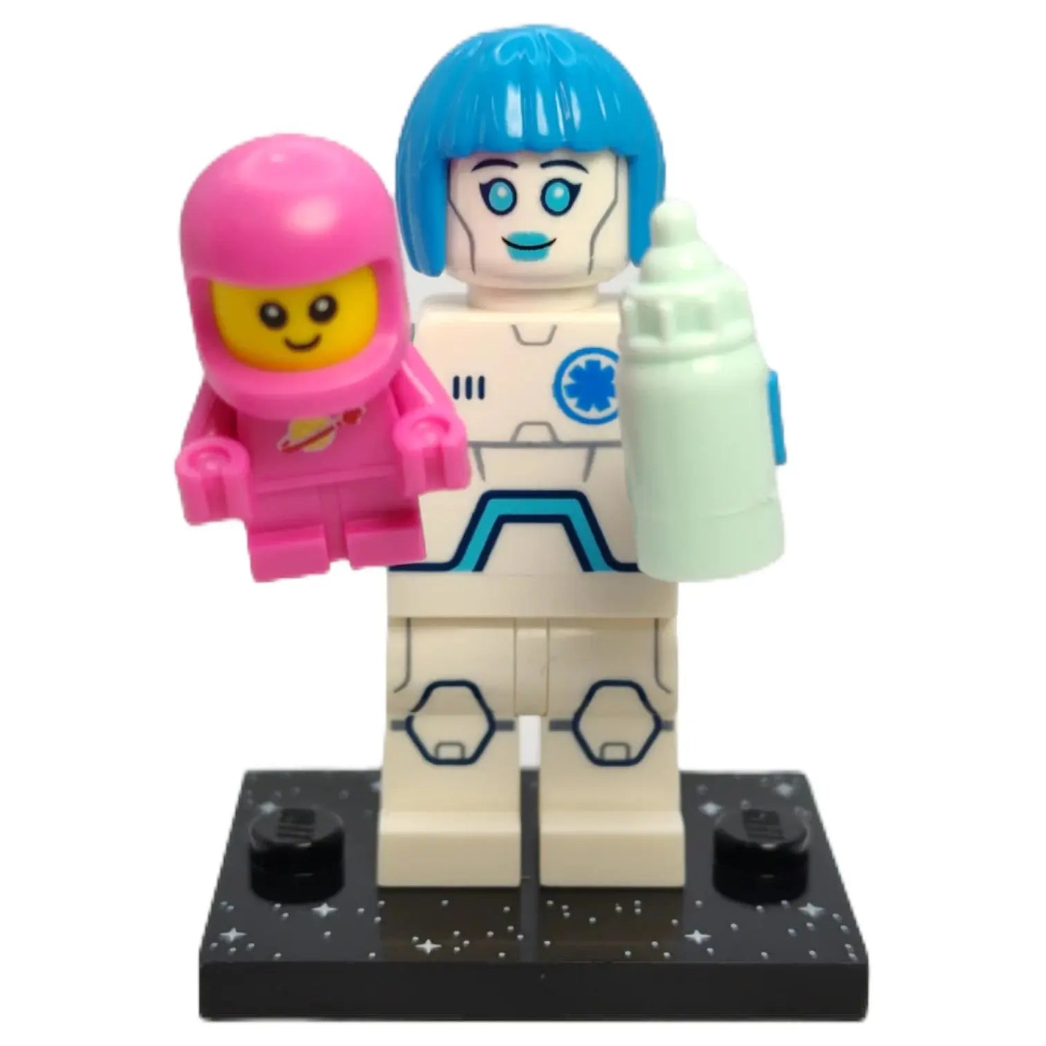 LEGO Minifigur Serie 26 Space Nurse Android - col441 & col442 Spiele Pirat