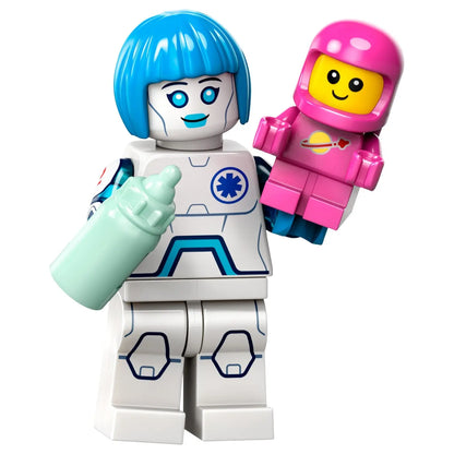 LEGO Minifigur Serie 26 Space Nurse Android - col441 & col442 Spiele Pirat