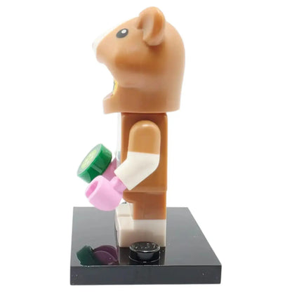 LEGO Minifigur Serie 27 Fan im Hamsterkostüm - col449 Spiele PIrat