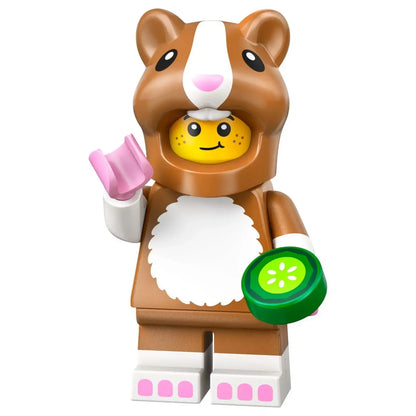 LEGO Minifigur Serie 27 Fan im Hamsterkostüm - col449 Spiele PIrat