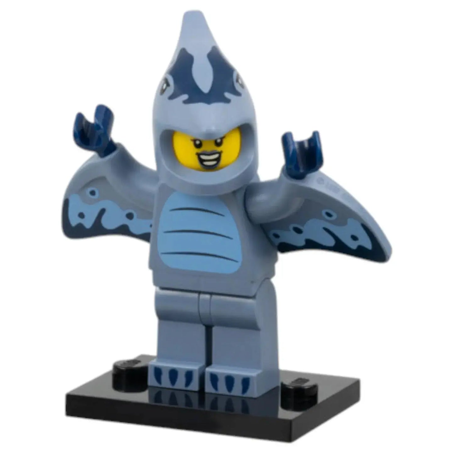 LEGO Minifigur Serie 27 Fan im Pterodaktylus-Kostüm - col454 Spiele PIrat