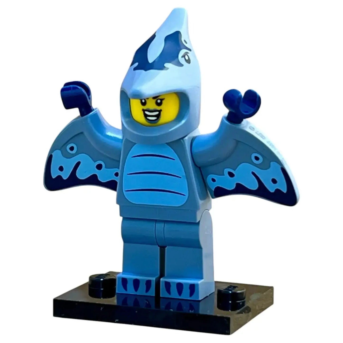 LEGO Minifigur Serie 27 Fan im Pterodaktylus-Kostüm - col454 Spiele PIrat