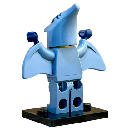 LEGO Minifigur Serie 27 Fan im Pterodaktylus-Kostüm - col454 Spiele PIrat