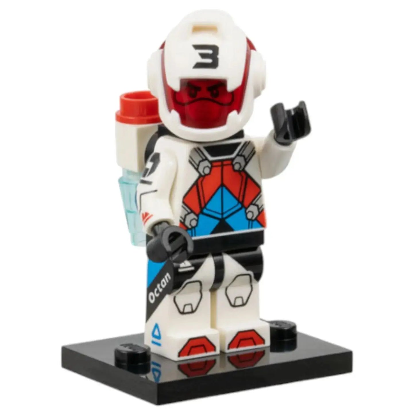 LEGO Minifigur Serie 27 Jetpack Racer - col451 Spiele Pirat