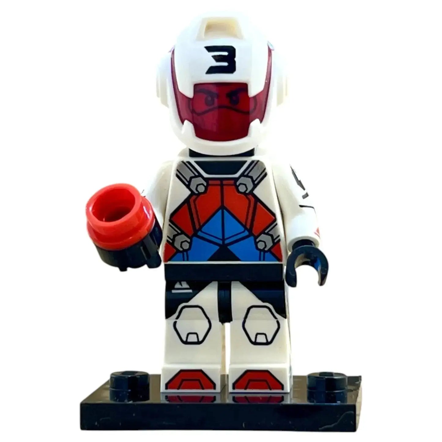LEGO Minifigur Serie 27 Jetpack Racer - col451 Spiele Pirat
