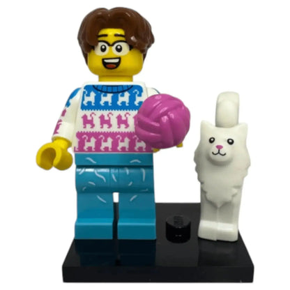 LEGO Minifigur Serie 27 Katzenliebhaber - col459 Spiele PIrat