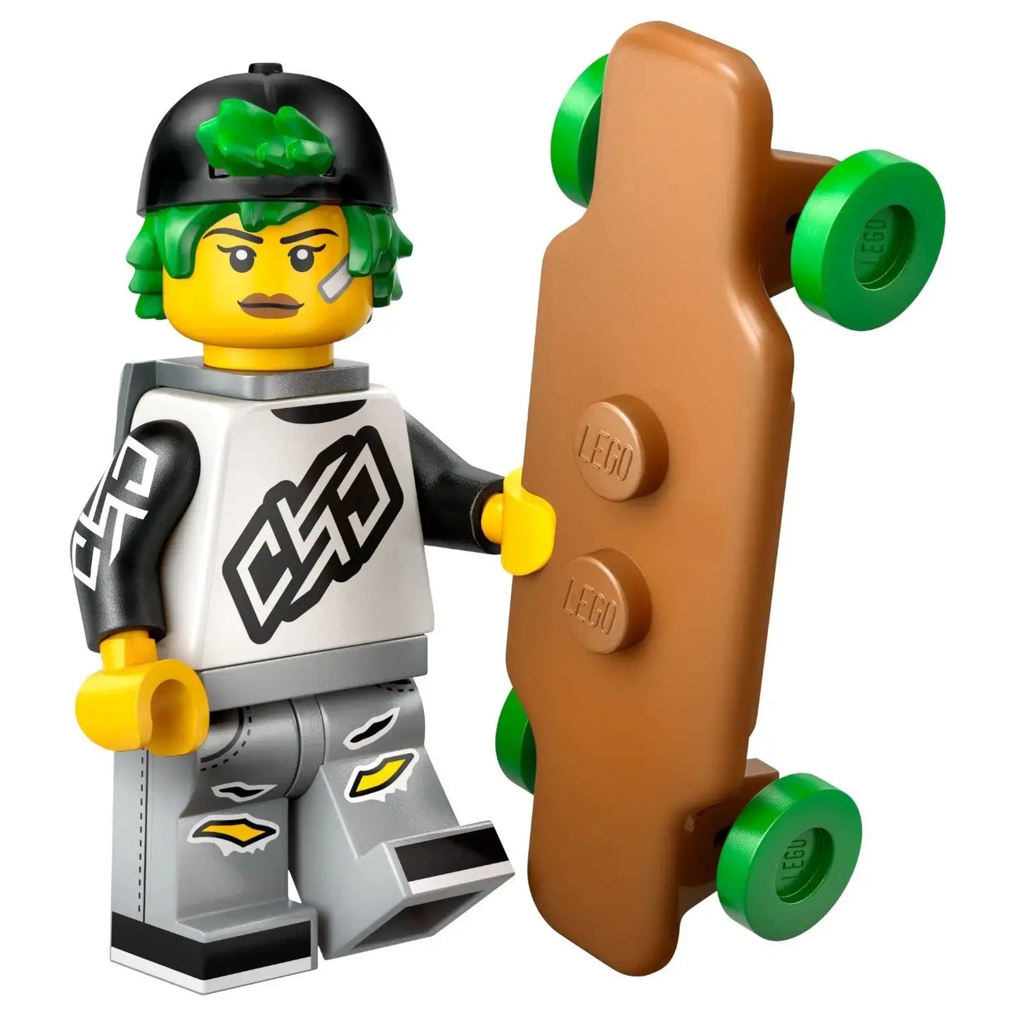 LEGO Minifigur Serie 27 Longboarder - col455 Spiele PIrat