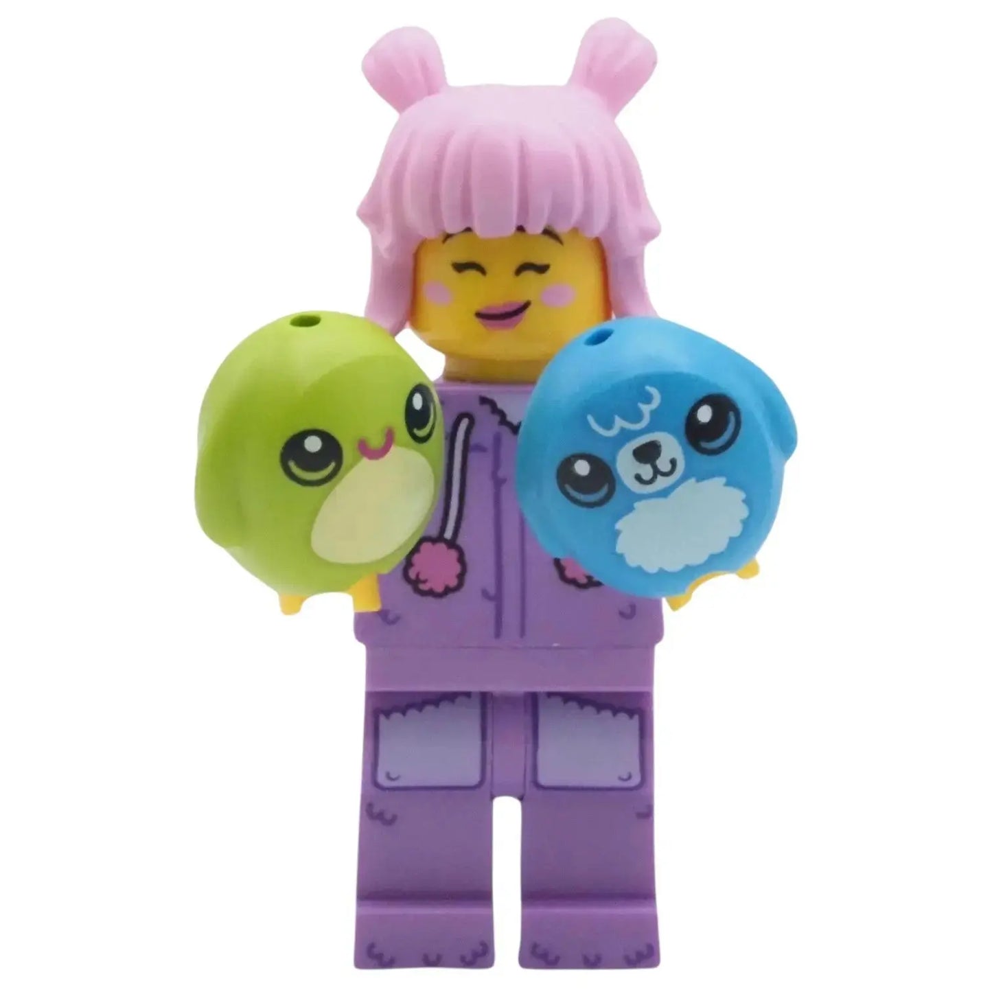LEGO Minifigur Serie 27 Sammlerin von Plüschtieren - col453 Spiele PIrat