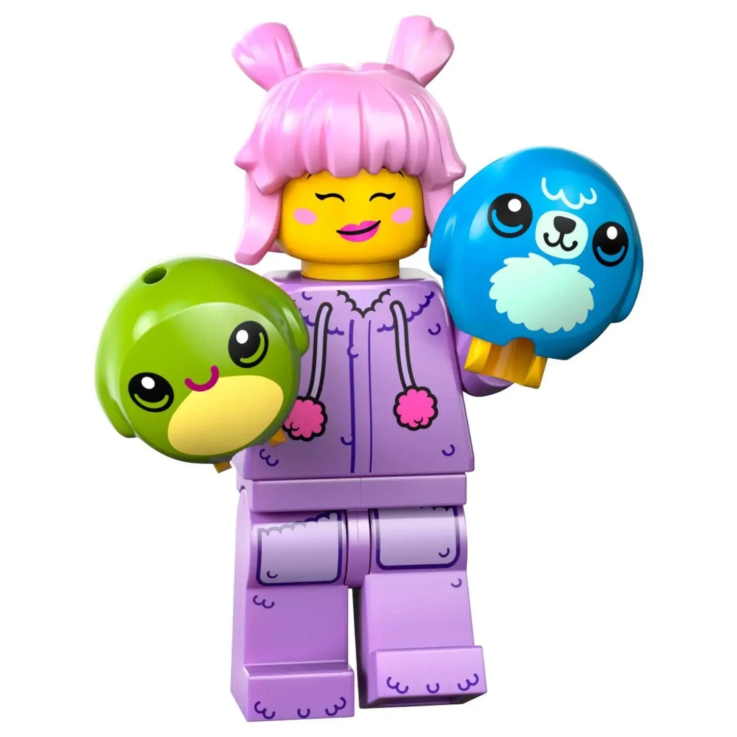 LEGO Minifigur Serie 27 Sammlerin von Plüschtieren - col453 Spiele PIrat