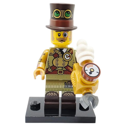 LEGO Minifigur Serie 27 Steampunk-Erfinder - col460 Spiele PIrat