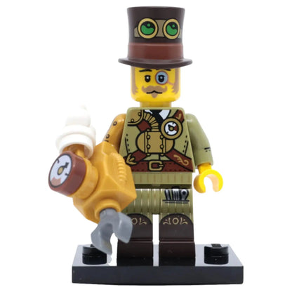 LEGO Minifigur Serie 27 Steampunk-Erfinder - col460 Spiele PIrat