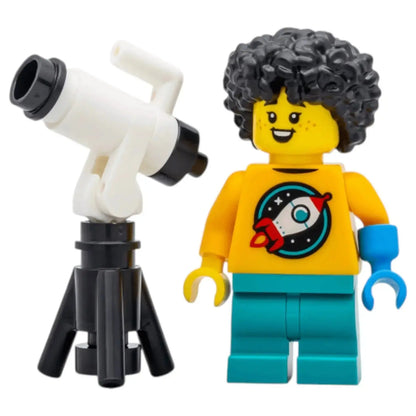 LEGO Minifigur Serie 27 die kleine Astronomin - col452 Spiele PIrat