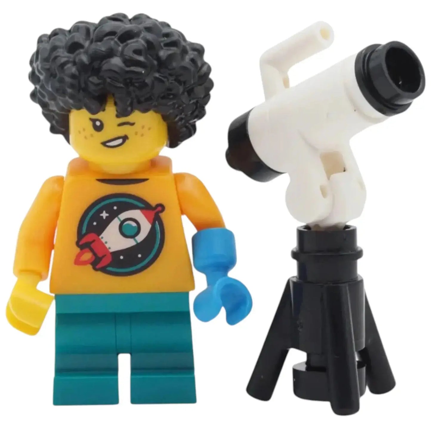 LEGO Minifigur Serie 27 die kleine Astronomin - col452 Spiele PIrat