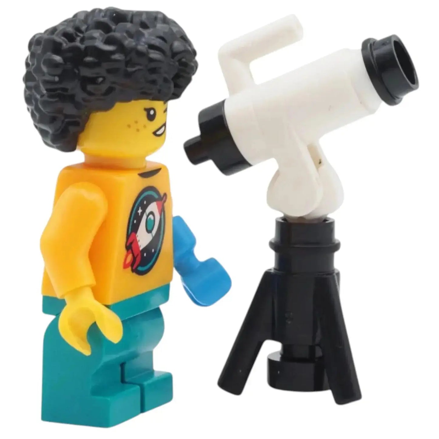 LEGO Minifigur Serie 27 die kleine Astronomin - col452 Spiele PIrat