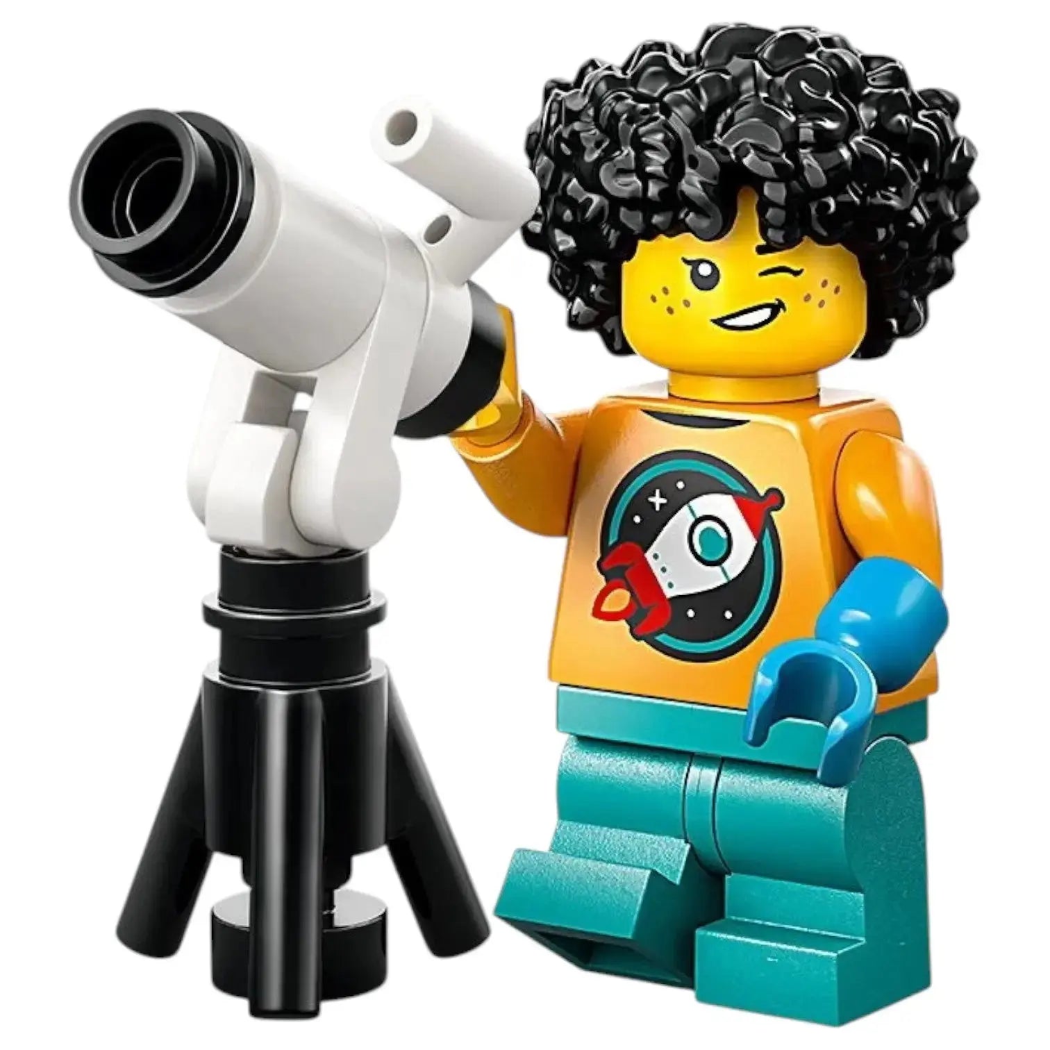 LEGO Minifigur Serie 27 die kleine Astronomin - col452 Spiele PIrat