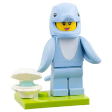 LEGO Minifigur Serie 28 Tiere Fan im Delphinkostüm - col472 Spiele PIrat