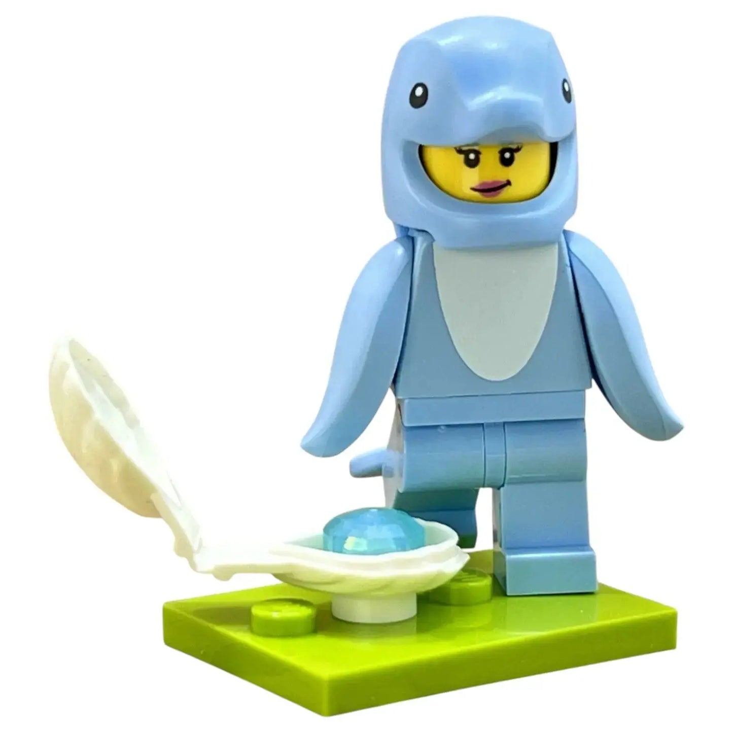 LEGO Minifigur Serie 28 Tiere Fan im Delphinkostüm - col472 Spiele PIrat