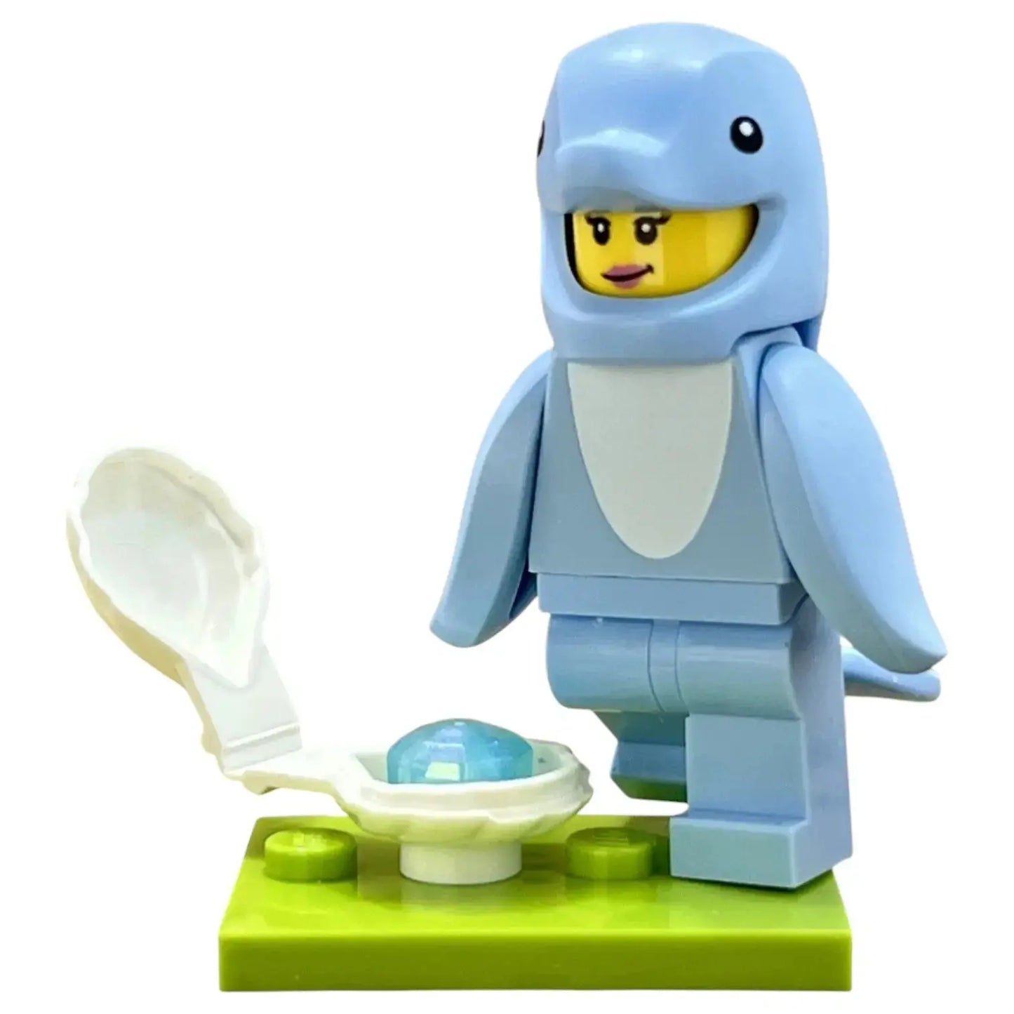 LEGO Minifigur Serie 28 Tiere Fan im Delphinkostüm - col472 Spiele PIrat